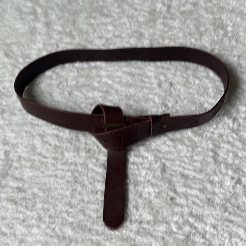 Banana Republic Dark Brown Leather Belt